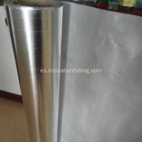 Papel de aluminio revestido de fibra de vidrio